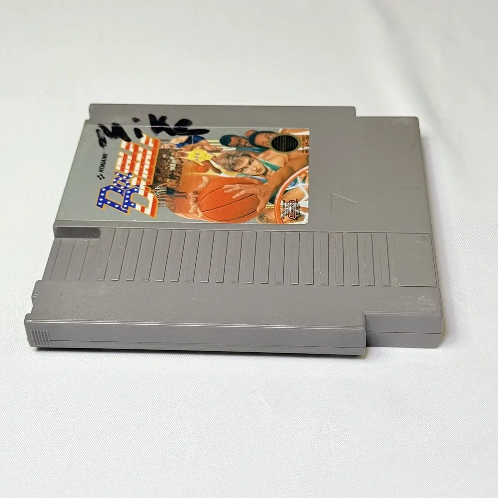 Double Dribble NES Nintendo‎ Basketball Konami Video Game